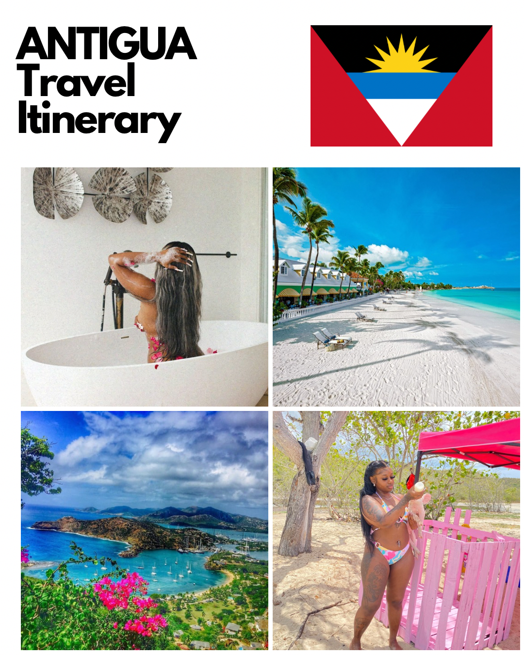 ANTIGUA Travel Itinerary
