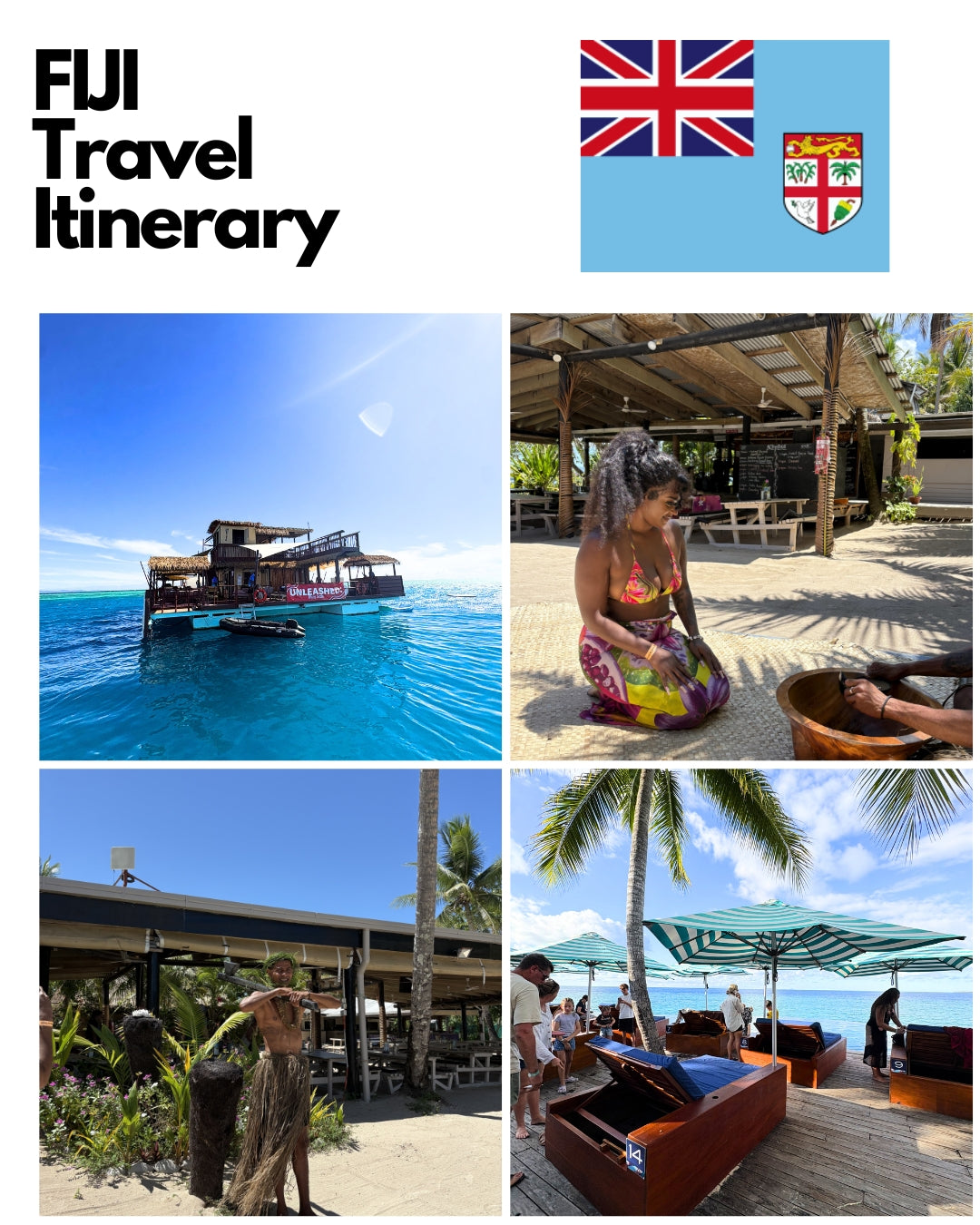 FIJI Travel Itinerary