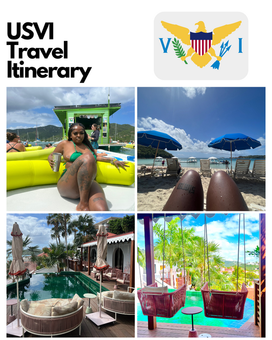 USVI Travel Itinerary